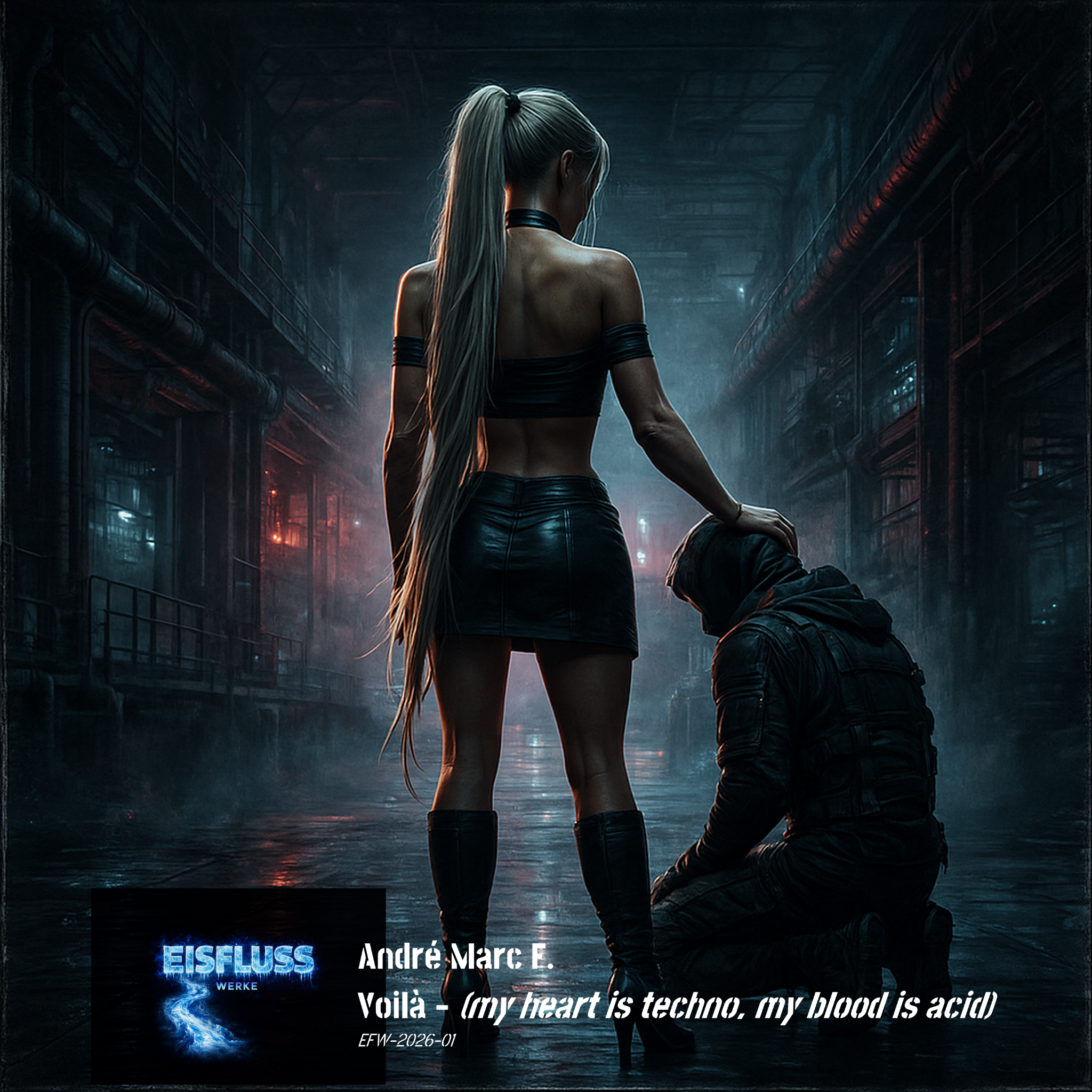 Cover artwork: Voilà (my heart is techno, my blood is acid)